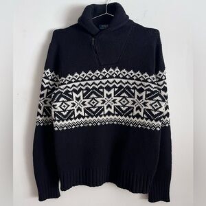 Polo Ralph Lauren Shawl Collar Sweater - M
